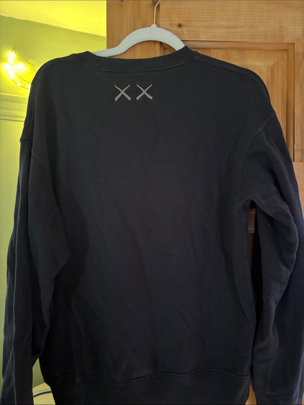 Black KAWS Companion Graphic Sweatshirt - Uniqlo - Picture 3 of 3